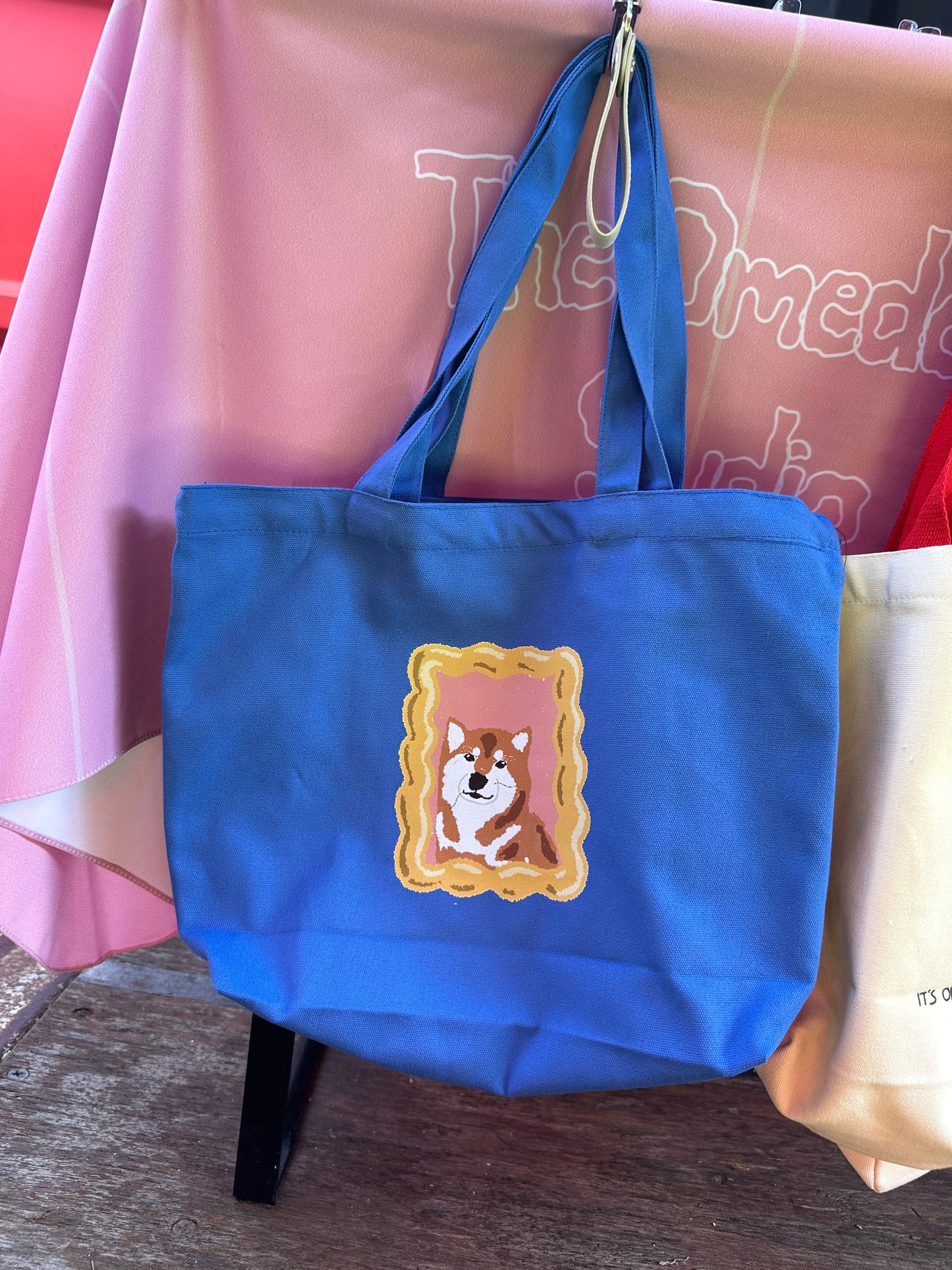 Blue Tote Bag - Ponta Mirror