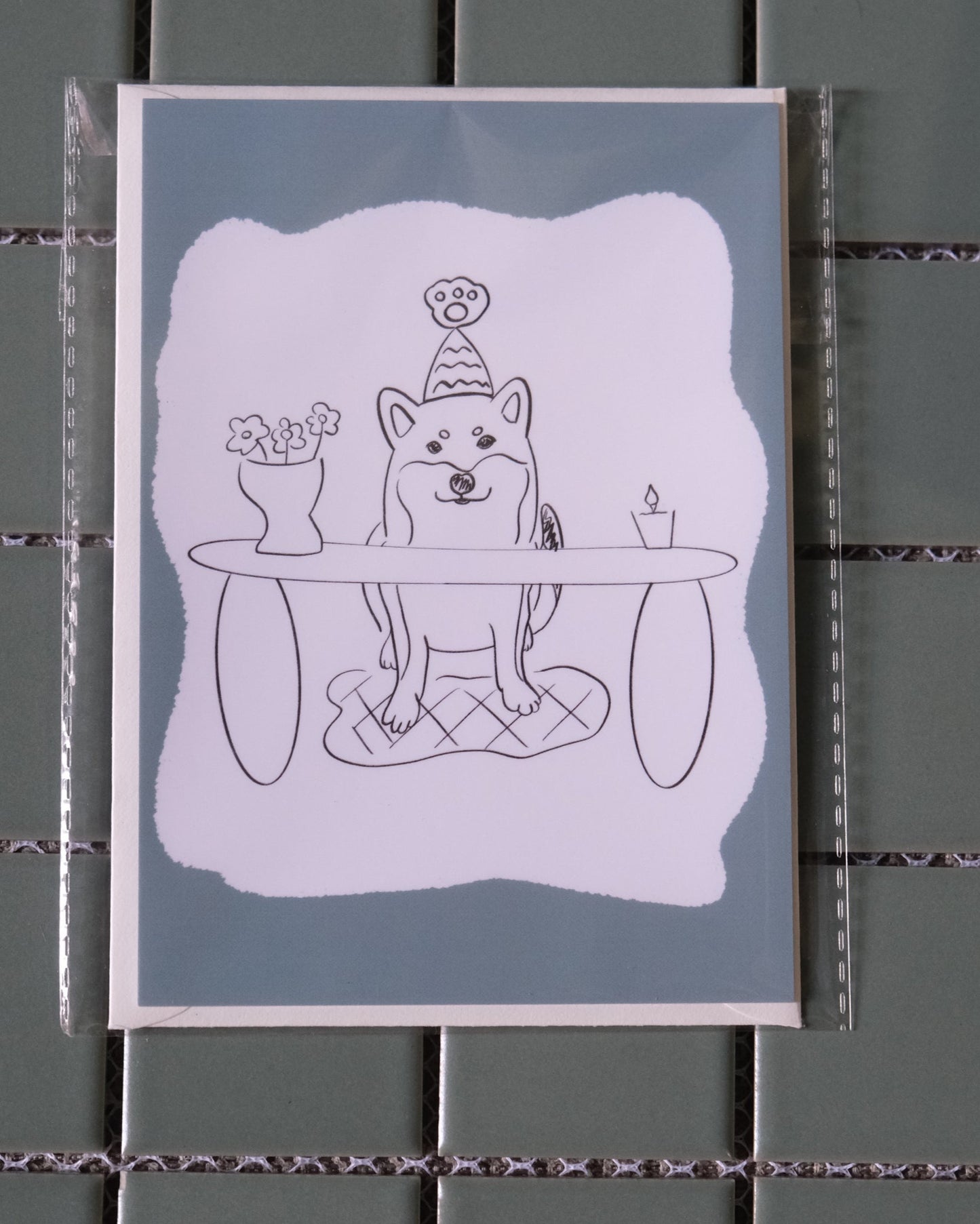 Ponta Omedeto Message Card