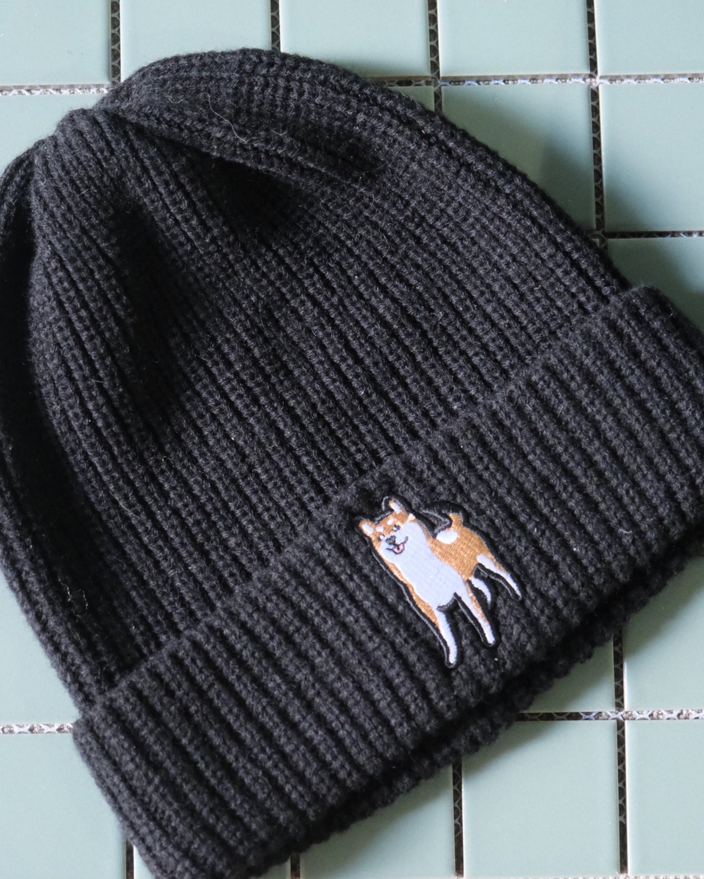 Ponta the Shibainu Cotton Beanie