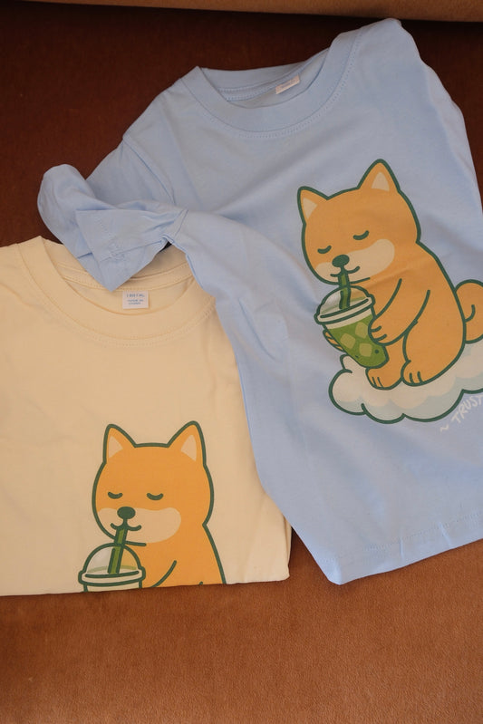 KIDS Ponta iced matcha latte tee shirt