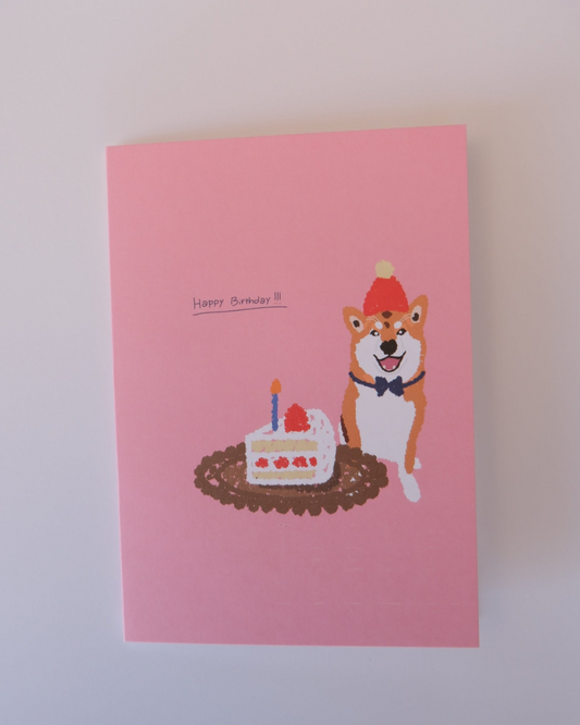 "HAPPY BIRTHDAY" Card